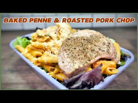 Eat All Week for Under $30! Easy Oven-Baked Pasta & Pork Chop Meal Prep