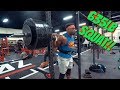 635LB Squat At Zoo Culture!