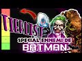 TIERLIST des ENNEMIS de BATMAN ! (ft @10H47Lheureducomics)
