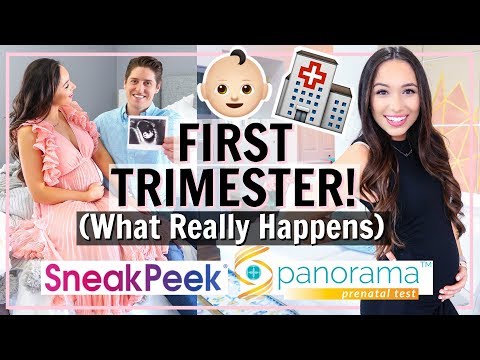 FIRST TRIMESTER OF PREGNANCY! EARLIEST SYMPTOMS, DOCTORS, WHAT YOU NEED TO KNOW! Video