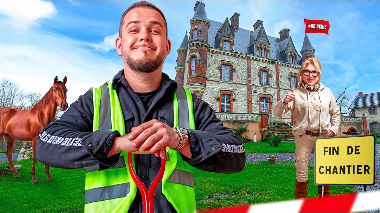 Les travaux du château sont finis ? (1 million€)