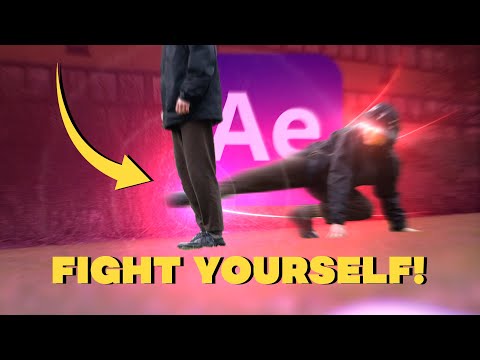 ANIME STYLE fighting (Adobe after effects tutorial)