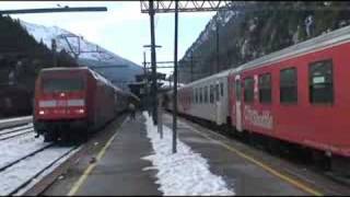 preview picture of video 'OEBB/FS - Brenner ; IC Italie - Autriche'