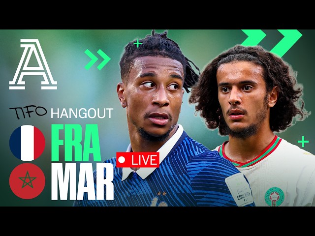 France vs Morocco Live Watchalong | @TheAthleticFC x @Tifo World Cup Clubhouse