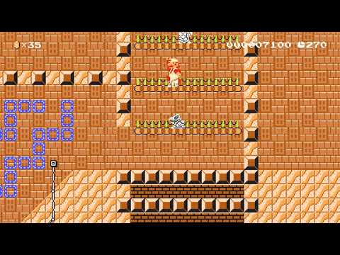 Touring the Great Pyramid (Super Mario Maker 2)
