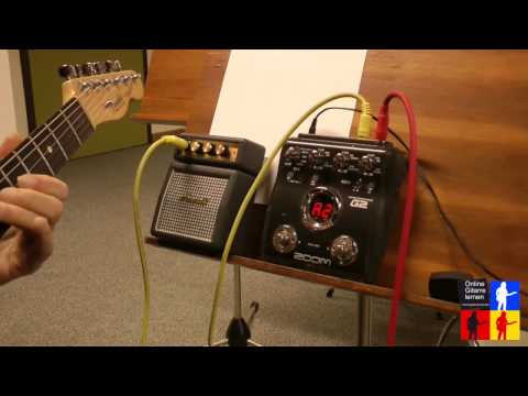 Mein Mini Equipment für unterwegs Gitarre lernen