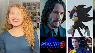 Keanu Reeves cast as a Shadow in Sonic the Hedgehog 3 movie and video games | Hayden Christensen