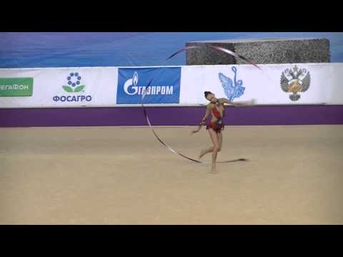 Bertolini Veronica (ITA)  ribbon   World Cup S-Petersburg 2013 Qual