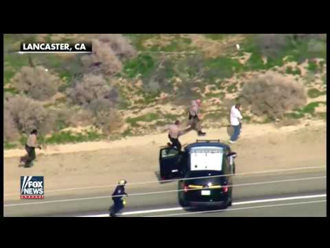 Caught On Camera: Police Officer Delivers NFL-Style Tackle After Chasing Down Suspect