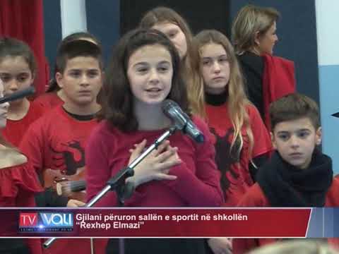 Gjilani përuron sallën e sportit në shkollën “Rexhep Elmazi” -TV VALI-