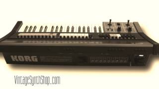 Video thumbnail for KORG SIGMA DEMO by VintageSynthShop