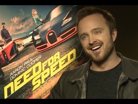Aaron Paul Need For Speed Interview