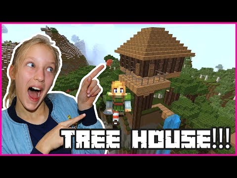 GamerGirl - Awesome Treehouse in Minecraft!
