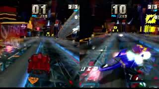 【F-ZERO GX】2画面でダブルブランチCPU全員破壊