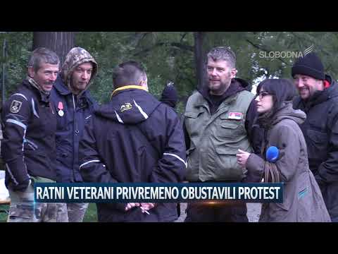Ratni veterani privremeno obustavili protest (Pravi Dnevnik 11. mart 2020.)