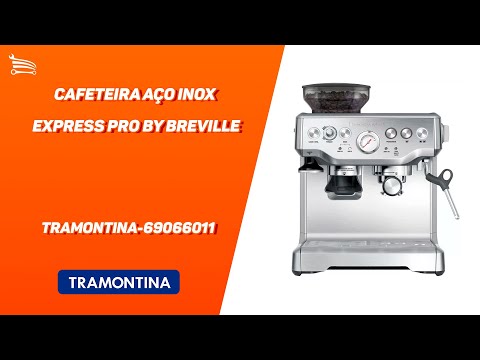 Cafeteira Aço Inox Express Pro  by Breville - Video