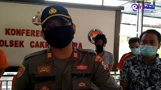 Otak Komplotan Pembobol Gudang Expedisi di Wilayah Cakranegara Ditembak