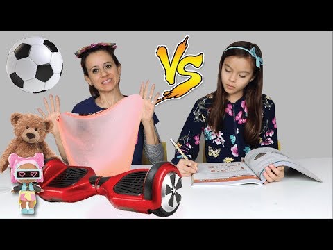 A MENINA QUE SÓ QUERIA BRINCAR VS A MENINA QUE GOSTAVA DE ESTUDAR!! Historinha