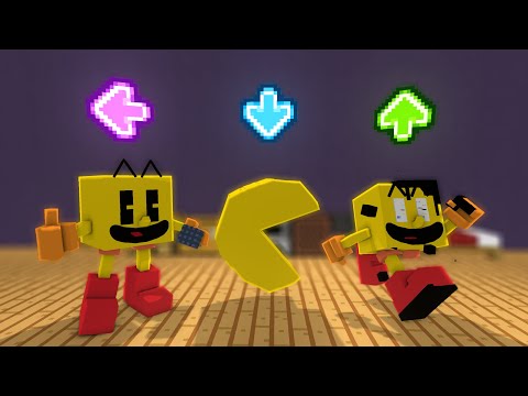 DDongman - FNF Character Test | Gameplay VS Minecraft Animation | Pacman | Pibby