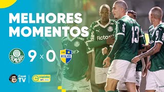 HIGHLIGHTS: PALMEIRAS 9 X 0 BATALHÃO FC | COPINHA 2026 | GROUP STAGE | 2ND ROUND