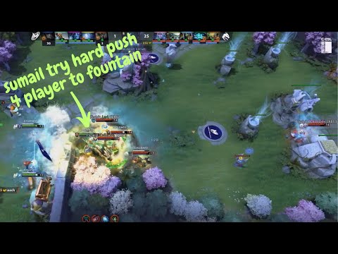 200iq NGX.Sumail Game Play After Lose Early Game So Hard!!! Game 2 Nigma Galaxy vs Team Spirit