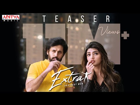 Extra - Ordinary Man Teaser | Nithiin, Sreeleela | Vakkantham Vamsi | Harris Jayaraj — Extra Ordinary Man