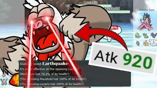 PURE POWER SLAKING DOMINATES DOUBLES IN POKEMON SHOWDOWN!!
