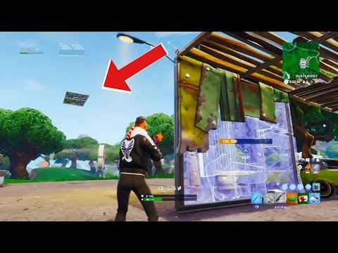 How to MAKE a Floating Base/Platform in Fortnite Battle Royale!! (Ultimate Troll!)