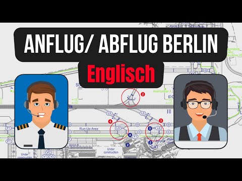 VFR Sprechfunk: Berlin EDDB auf Englisch (BZF 1)