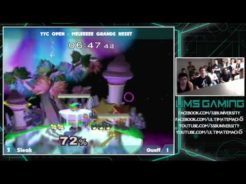 YYC OPEN MELEE GRAND FINALS - Sleak (Fox) vs Quaff (Marth)