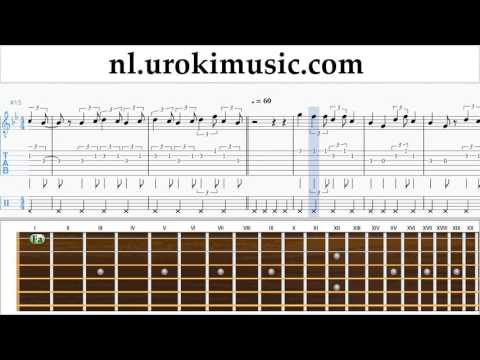 Gitaar Leren Spelen Lukas Graham - 7 Years Tablatura Deel#2 um-i799