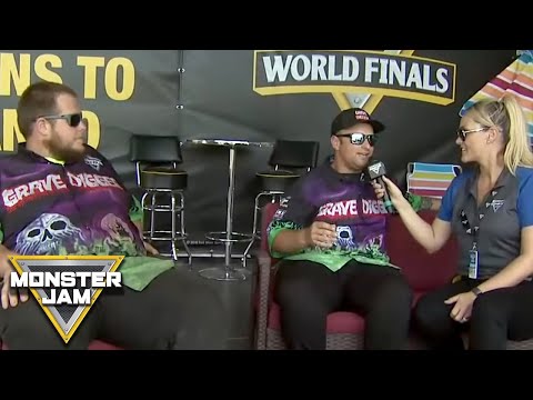 Adam Anderson │ Interview Monster Jam World Finals XX (20) | Monster Jam
