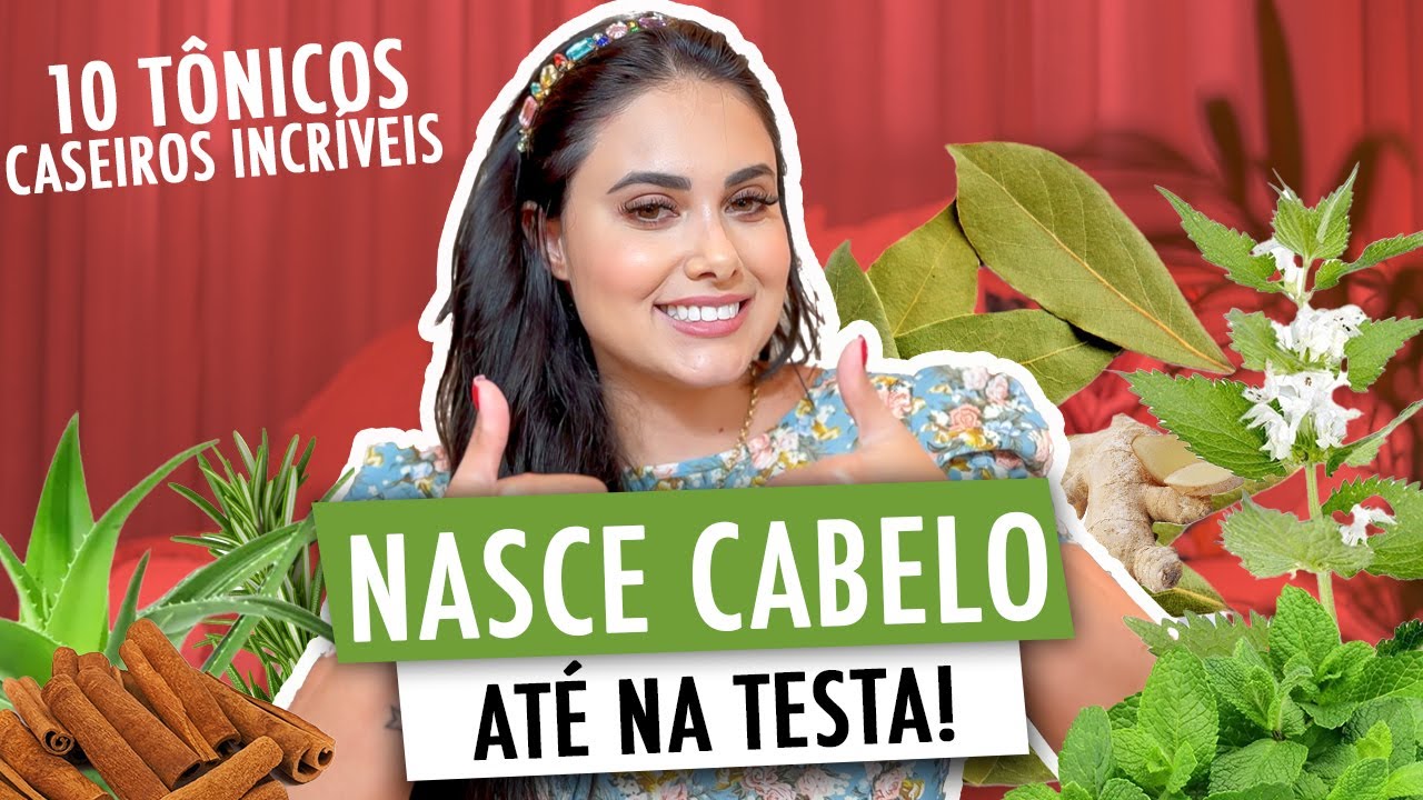 10 Melhores Tônicos Caseiros para Crescimento Capilar  | USE COM MODERAÇÃO!!!