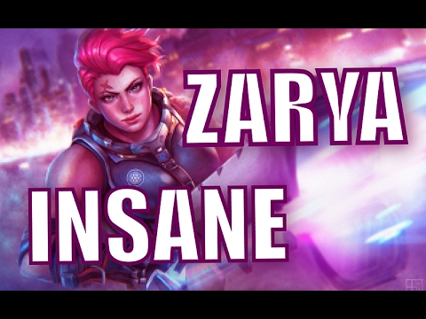 #1 Zarya in NA 51 ELIMS by SPREE 24 KILL STREAK | King's Row | Overwatch Pro Gameplay