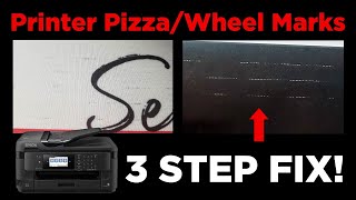 How to Fix Pizza Wheel Marks from your Printer! 3 Easy Steps