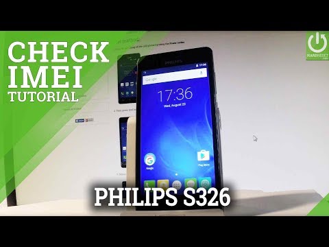 How to Get Access to IMEI Number in PHILIPS S326 - IMEI Info
