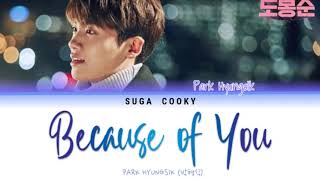 Park Hyungsik 박형식 - Because Of You 그 사람이 너라서 Lyrics (Color Coded Lyrics Han/Rom/Eng)