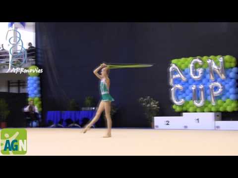 Alena Diachenko - Kyiv Voshod (UKR) - Corda (Rope) - Junior Final - AGN Cup 2015