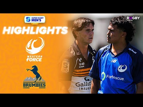 Western Force v ACT Brumbies Highlights | Super Rugby Next Gen | Round 2