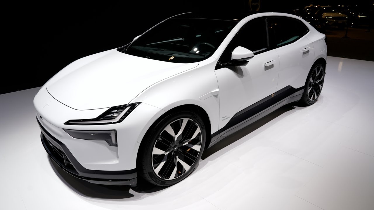 AUTOMOTIVE NEWS VIDEO - 03/29/2024: Polestar 4 at the New York auto show
