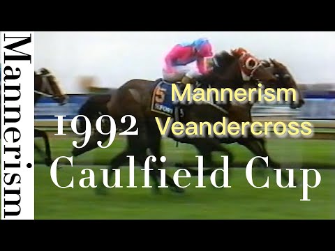1992 CAULFIELD CUP - MANNERISM/VEANDERCROSS