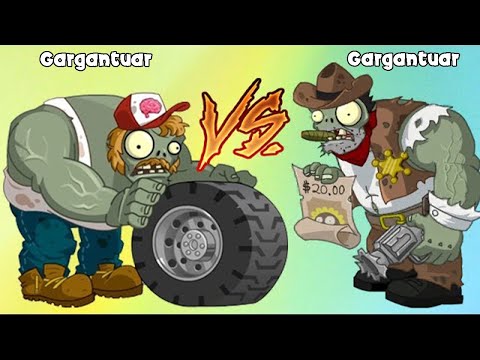 Random 24 Gargantuar Zombies Battlez - Who Will WIn? - PvZ 2 Tournament Zombie vs Zombie