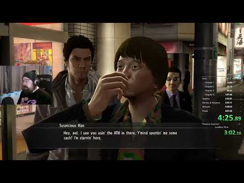 Any% Yakuza 5 Speedrun PB - 6:07:39
