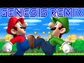 New Super Mario Bros VS Mode Overworld The Plains Sega Genesis Remix