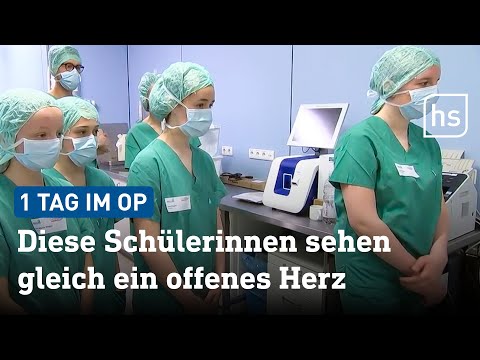 Zwei von ihnen verkraften es nicht: Praktikum bei Herz-OP  | hessenschau