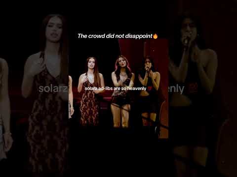 Solarz powerful adlibs at #laufey concert🔥 #katseye #sophia #trend #tiktok #fypviralシ #kpop #shorts
