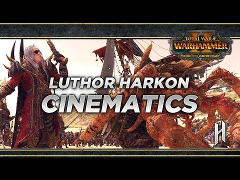 Luthor Harkon's Campaign Cinematics | Curse of The Vampire Coast DLC