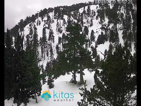 Snow fall time lapse @ Jubilee Hotel, 28/1/2020