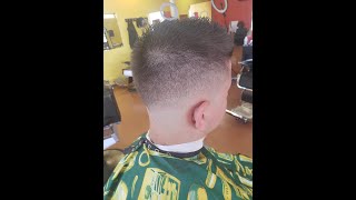 RAW UNEDITED DROP FADE FAUX HAWK: HAIRCUT TUTORIAL