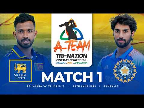 💥 LIVE | Sri Lanka A vs India A | A Teams Tri-Nation Series 2026